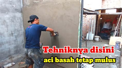 TERNYATA BEGINI TEHNIK DAN CARA MENGACI BASAH YANG RAPI DAN MULUS YouTube