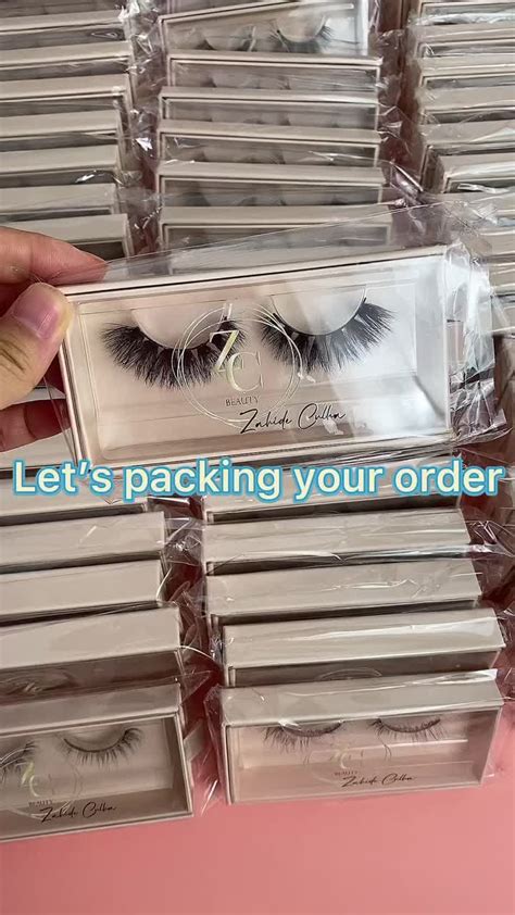 Creative Luxury Pink Lashes Case Boxes Eyelash Vendor Customized