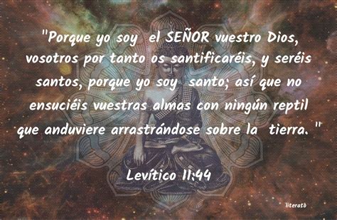 La Biblia LevÃtico 11 44