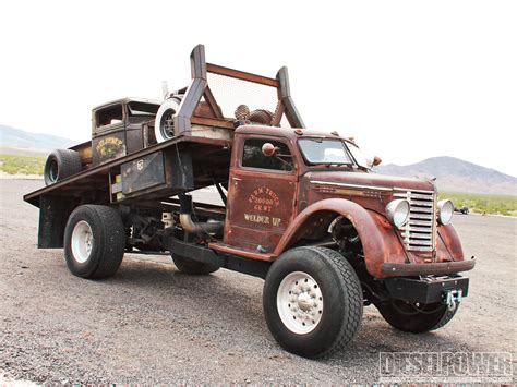 Vegas Rat Rods Rat Rod Heaven Diamond T Hauler Rat Rod Truck