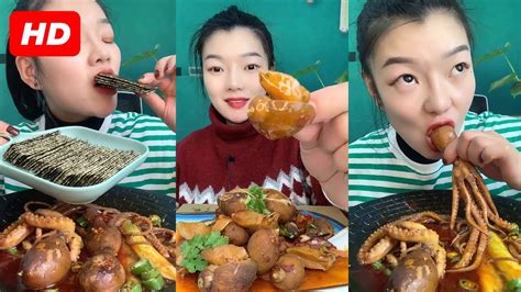 Chinese Food Mukbang🍜 Asmr Eating Show 🍜fat Meat Pork Fat Pork Belly