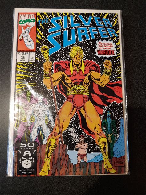 Silver Surfer Nm Prelude To The Infinity Gauntlet Marvel