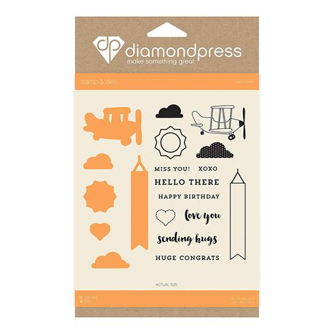 Diamond Press Stamp & Dies Hello There DP1231 - Simply Special Crafts