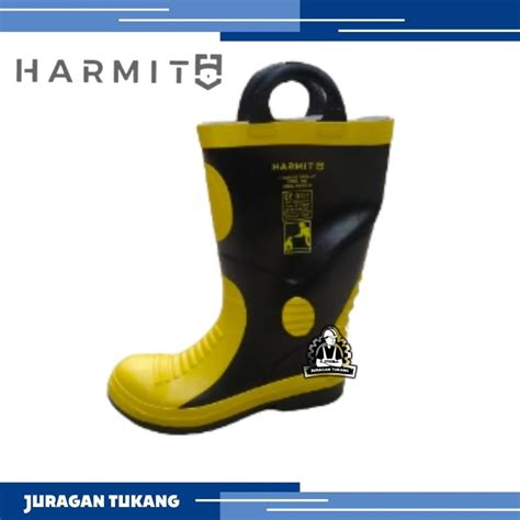 Jual Sepatu Boot Pemadam Kebakaran Safety Boot DAMKAR Harmitt