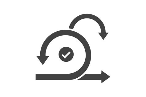 Agile Glyph Icon Graphic By IconBunny Creative Fabrica