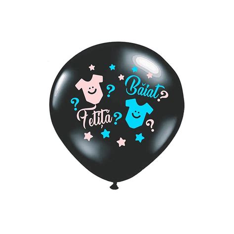 Balon Jumbo Cu Confetti Fetita Sau Baiat Gender Reveal Cm Emag Ro