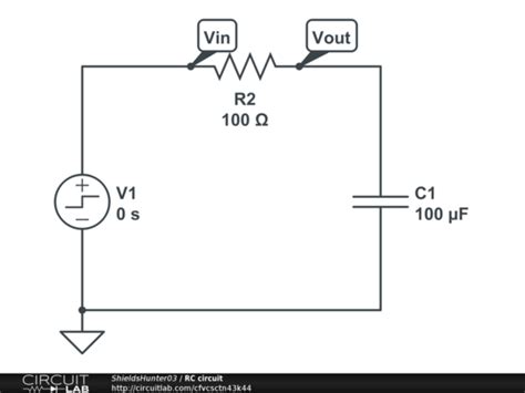 RC circuit - CircuitLab