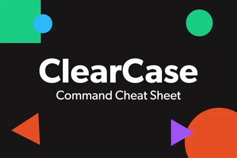 Clearcase Commands Cheat Sheet Perforce