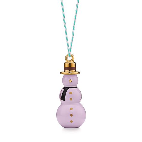 Snowman Ornament In Bone China Tiffany And Co Us