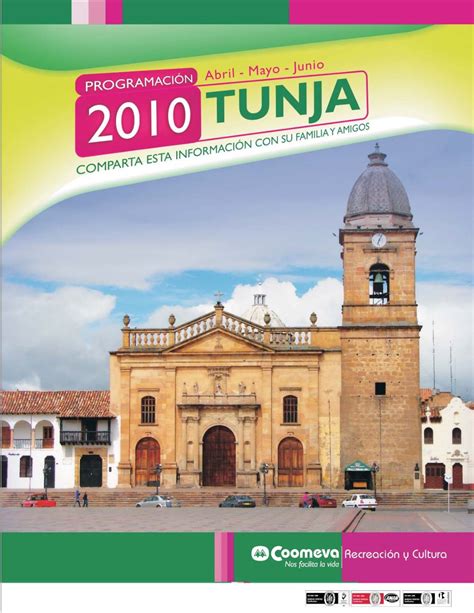 Calam O Revista Coomeva Recreaci N Y Cultura Tunja Abril A Junio