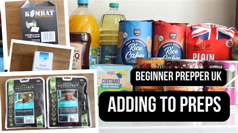 Adding To Preps Beginner Prepper UK YouTube