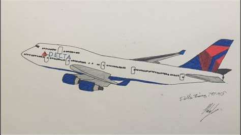 The Best way to Draw any Airplane Realistically (Easy) - YouTube