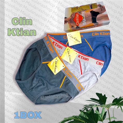 Jual Celana Dalam Pria CLin Ktian Segitiga Karet Boxer Cd Pria