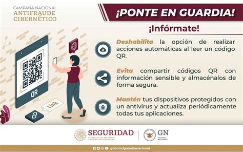 Fraude A Través Del Uso De Códigos Qr Guardia Nacional Cert Mx Gobierno Gobmx