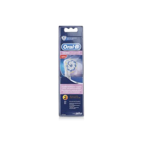 Oral B 60 2 Sensitive Ultrathin Electric Replacement Toothbrush Heads