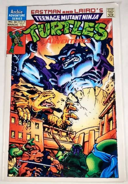 Teenage Mutant Ninja Turtles Adventures Tmnt No Mars Archie