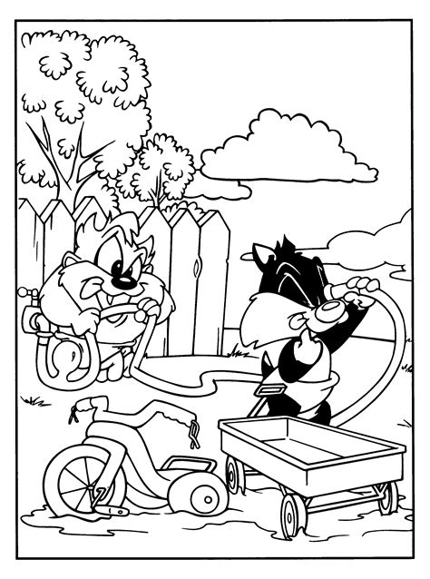 Looney Tunes Printable Coloring Pages