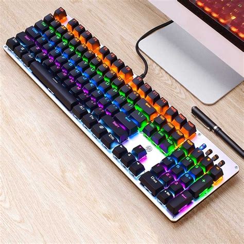 Teclado Gamer Mecanico Hp Gk Rgb Prophone