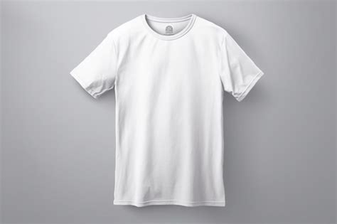 Premium Ai Image A Plain Tshirt Mockup For Designing And Printing