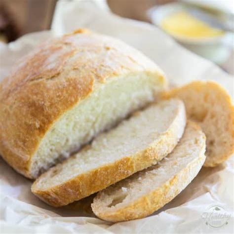 No Knead Dutch Oven Bread • The Healthy Foodie