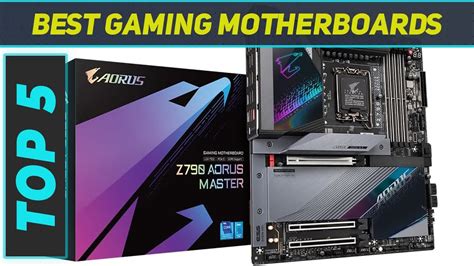 Top 5 Best Gaming Motherboards In 2024 YouTube