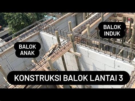 Begini Cara Kami Merakit Besi Balok Penyangga Dak Bondek Konstruksi