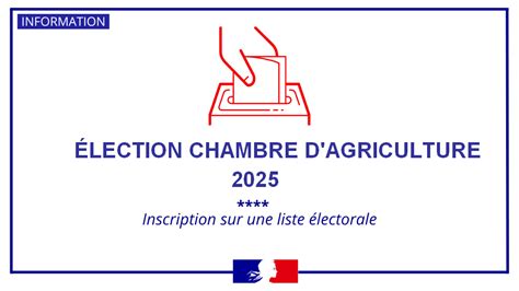 Demande d inscription sur les listes électorales Élection des membres