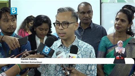 Fahmi Sasar Capaian Internet Lebih Pantas Di Sekolah Dalam Kawasan