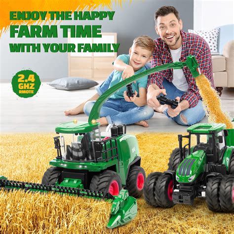 Remote Control Harvester Tractor, Farm Vehicle Toy – UARZT