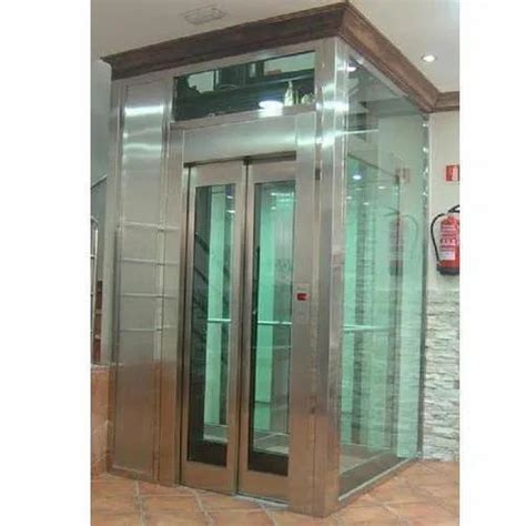 Ss Glass Residential Elevator Max Persons 13 Persons At Rs 450000 In