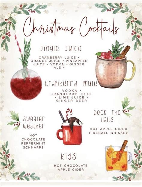 Everything Christmas Christmas Drinks Christmas Cocktails Recipes