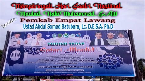 Memperingati Hari Santri Nasional Maulud Nabi Muhammad SAW Pemkab