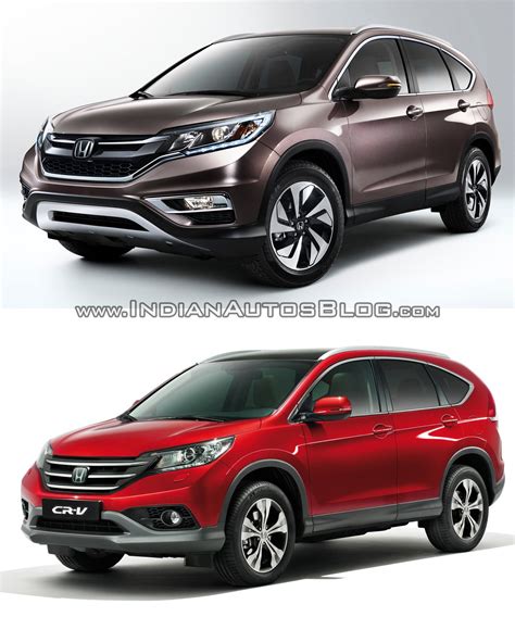 2015 Honda CR V Facelift Vs Pre Facelift Model