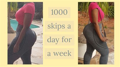 I Did The 1000 Skips A Day Challenge For A Week Youtube