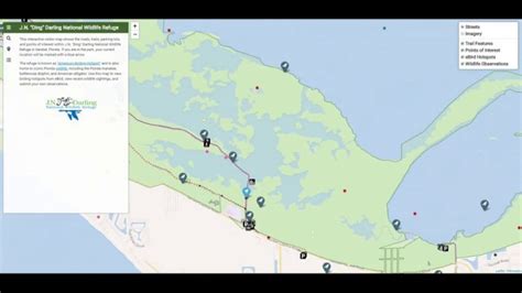 J.n. "ding" Darling National Wildlife Refuge Visitor Map - Youtube ...