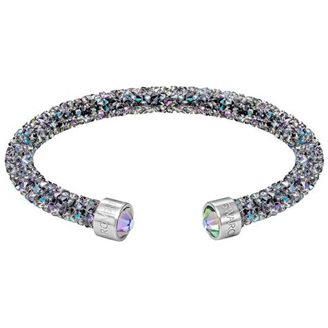 Bracelet Swarovski Crystaldust Purple 5292445 5273639 Crystals Multicolor