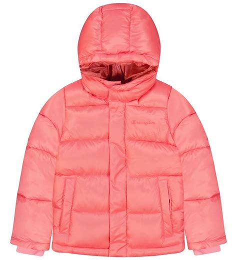 Champion Padded Jacket Pink Fast And Cheap Shipping