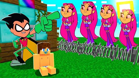 Robin Protege Beb De Um Ex Rcito De Estelar No Minecraft Youtube