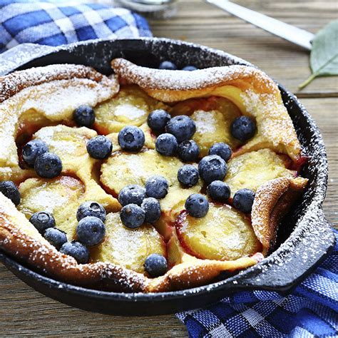 Recette Clafoutis Aux Prunes Et Myrtilles Facile Rapide