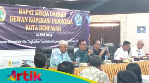 Kadis Koperasi Dan UMKM Denpasar Apresiasi Pelaksanaan Rakerda