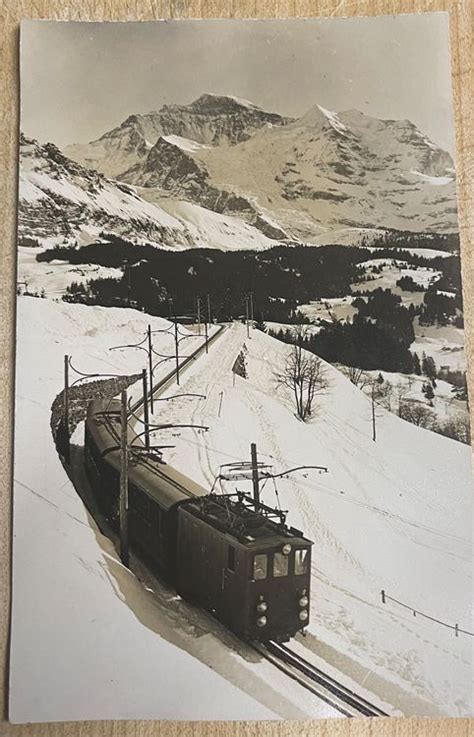 Fotokarte Wengen Jungfraubahn Kaufen Auf Ricardo