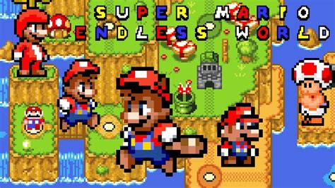 Super Mario Endless World Restarted • Super Mario World Rom Hack