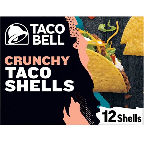 Taco Bell Crunchy Taco Shells, 12 ct Box