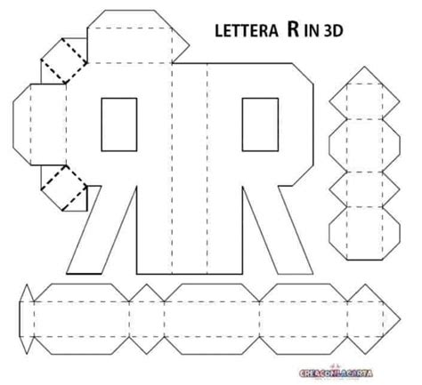 Moldes De Letras En 3d