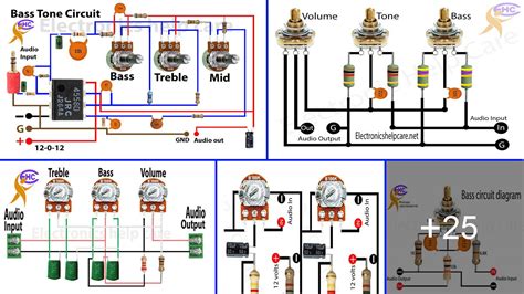 Bass Tone Circuit Collection Electronics Help Care