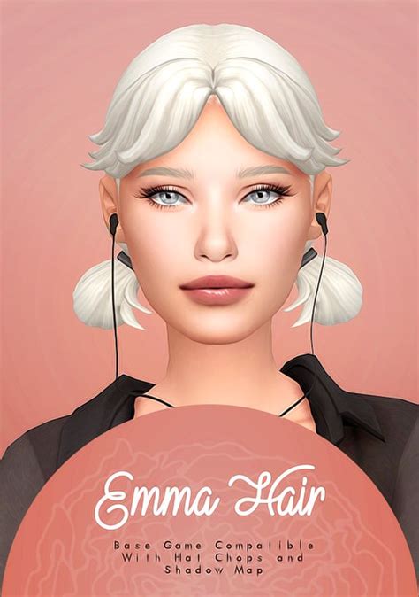 Emma Hair IsJao Sims Hair Sims Mods The Sims 4 Packs