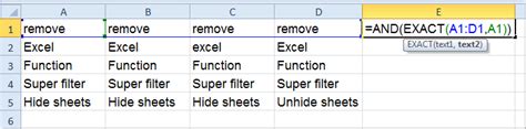 How To Compare If Multiple Cells Are Equal In Excel