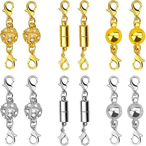 Magnetic Jewelry Clasp 10pcs Magnetic Lobster Clasp Magnetic Clasps Converter For Necklace