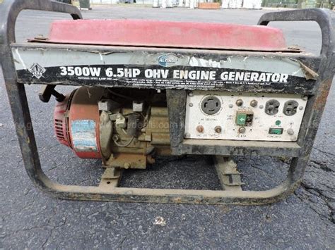 All Power 3500w 65hp Ohv Engine Generator Allsurplus