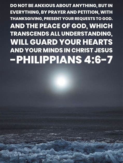 Philippians 4 6 7 Peace Of God Guard Your Heart Bible Encouragement